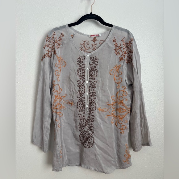 Johnny Was Blouse Small - Picture 1 of 6